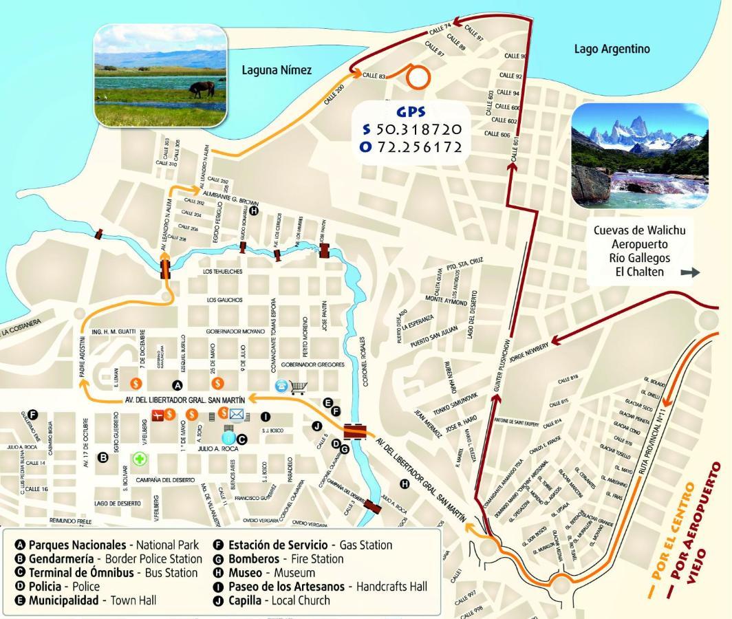 Brillos Patagonicos El Calafate Exteriér fotografie